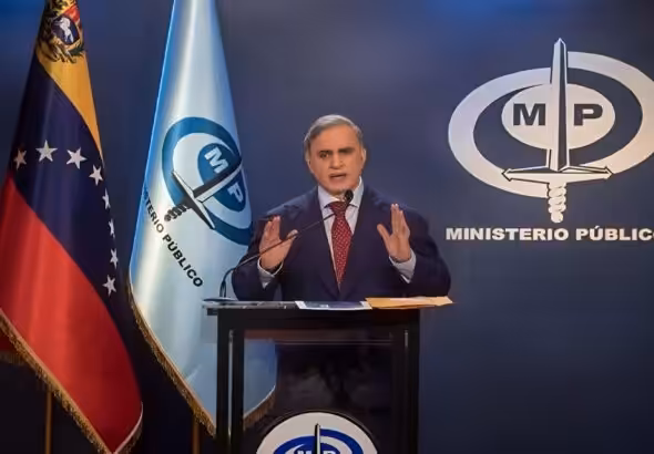Venezuelan Attorney General Tarek William Saab during a press conference on Monday, March 31, 2025. Photo: Correo del Orinoco.