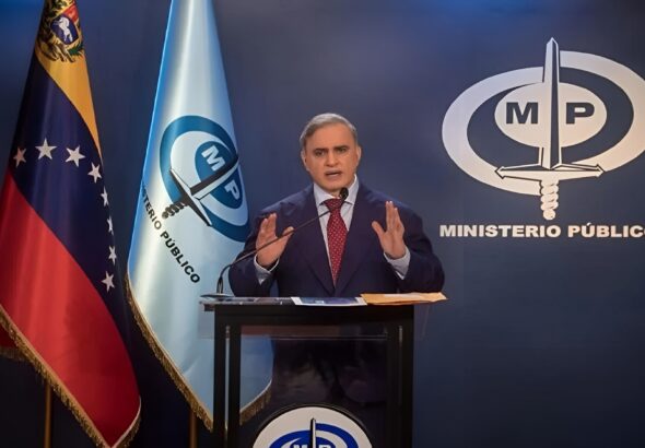 Venezuelan Attorney General Tarek William Saab during a press conference on Monday, March 31, 2025. Photo: Correo del Orinoco.