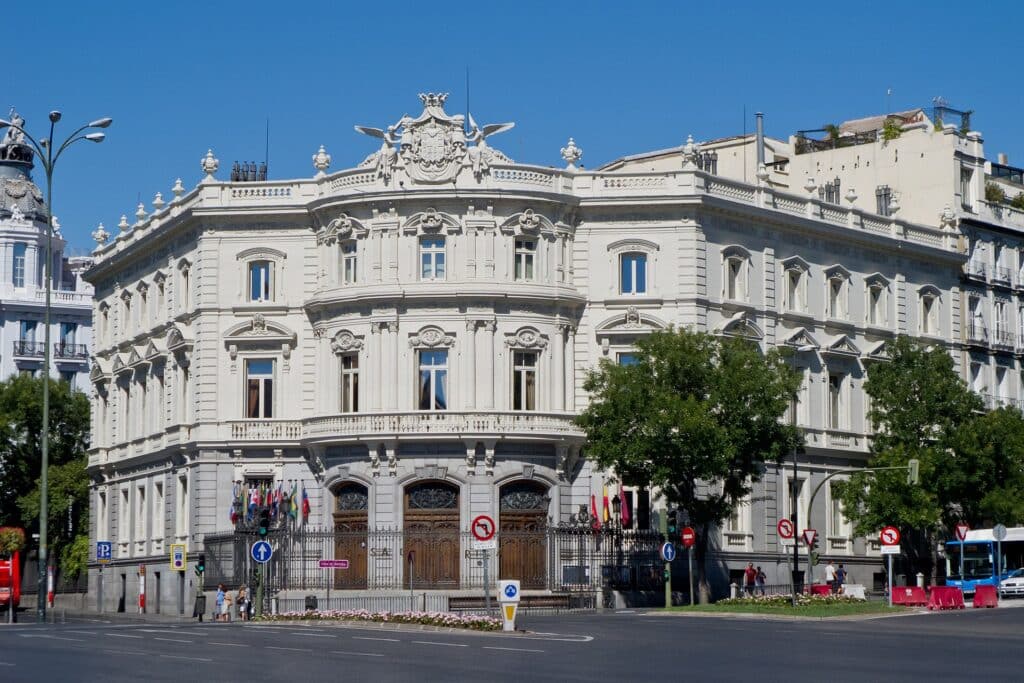 Linares Palace in Madrid, headquarters of Casa de América. Photo: Carlos Delgado/Wikipedia/file photo.
