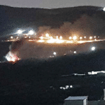 'Israeli' settlers storm the village of Duma, Nablus, West Bank, setting Palestinian homes ablaze and opening fire on residents. Photo: File Image/PressTV.