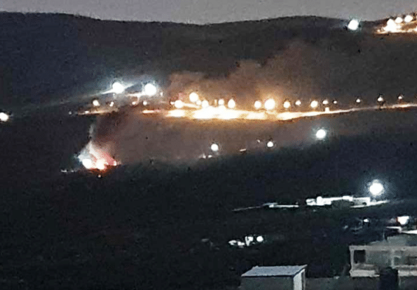 'Israeli' settlers storm the village of Duma, Nablus, West Bank, setting Palestinian homes ablaze and opening fire on residents. Photo: File Image/PressTV.