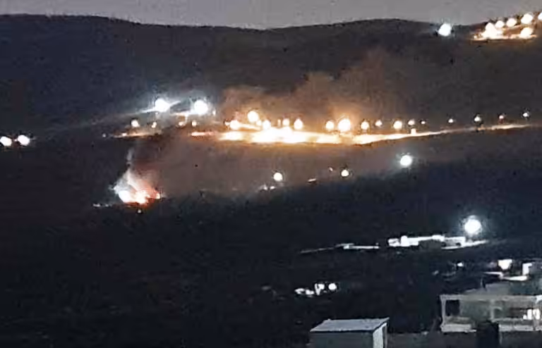 'Israeli' settlers storm the village of Duma, Nablus, West Bank, setting Palestinian homes ablaze and opening fire on residents. Photo: File Image/PressTV.
