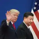 US President Donald Trump and Chinese President Xi Jinping. Photo: File photo.