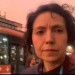 Carolina Sandoval, the Telesur producer in Chile arrested while covering a student protest in Santiago on March 28, 2025. Photo: Telesur.