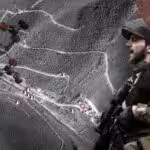 Compilation image with the flag of the new terrorist regime. Photo: The Cradle.