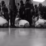 Venezuelans deported by the US government to El Salvador being treated like terrorists. Photo: Philip Holsinger/Time.