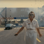 The Dark Knight's hospital bombing scene. Photo: Warner Bros.