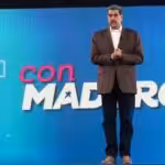 President Nicolás Maduro Moros makes an announcement on Con Maduro Más. Photo: Threads/presidencialve.