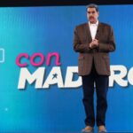 President Nicolás Maduro Moros makes an announcement on Con Maduro Más. Photo: Threads/presidencialve.