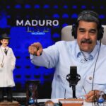 Venezuelan President Nicolás Maduro during his weekly podcast. Photo: Venezuelan Presidential Press. 