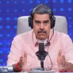Venezuelan President Nicolás Maduro during his weekly podcast Con Maduro Live de Repente, on Tuesday, April 1, 2025. Photo: Presidential Press.
