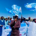 Protests in Las Anod, January 2023, call for Somalian reunification. Photo: Wikimedia.