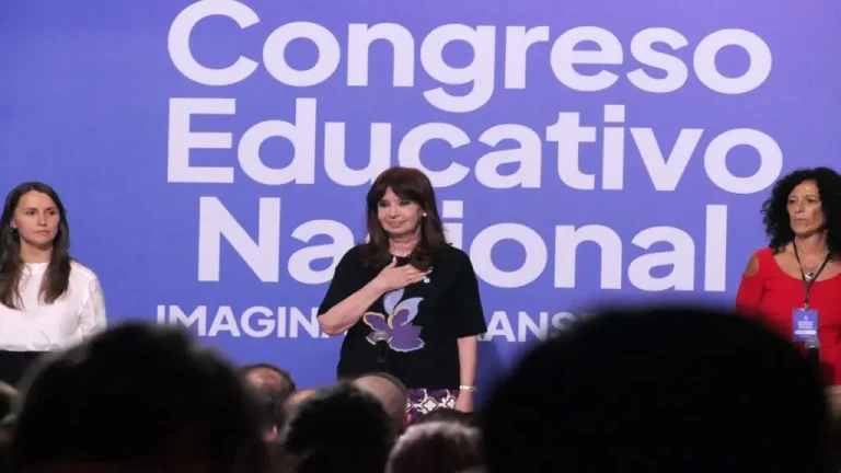 Cristina Fernández de Kirchner claimed that Argentina lacks public and foreign investment. Photo: EFE.