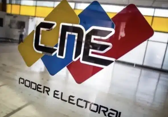 Logo of the Venezuelan National Electoral Council (CNE). File photo.