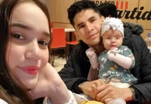 Photo of the Espinoza Bernal family. Photo: Tal Cual.