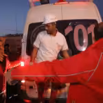 The Palestinian Red Crescent Society (PRCS) announced on Sunday that it had recovered the bodies of 14 workers in Rafah. Photo: Palestine Chronicle.