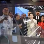 Venezuelan Vice President Delcy Rodríguez during her visit to the Lenovo headquarters in Shanghai on April 28, 2025. Photo: IG/@vicevenezuela.