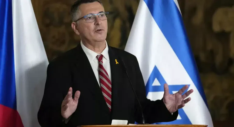 Israeli Foreign Minister Gideon Saar. Photo: AP.