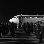 US planes carrying Venezuelan migrants arrives at El Salvador. Photo: El Salvador Presidential Office/file photo.
