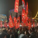 A protest in Ankara over the detention of Istanbul mayor Ekrem İmamoğlu. Photo: Wikimedia.