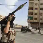 A member of Syria's so-called 'security forces' deploys in an area near the Syrian capital Damascus on April 30, 2025, amid deadly massacres and clashes with the local Druze community. Photo: Bakr Alkasem/AFP.