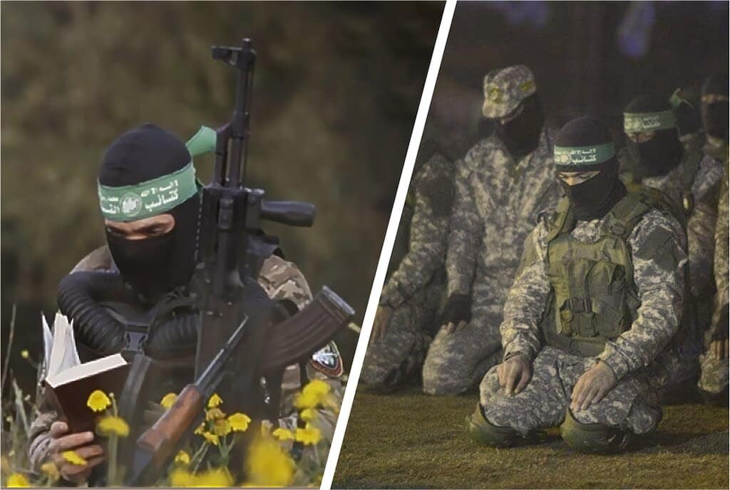 Compilation images of Al-Qassam's personal. Photo: Khamenei.ir.