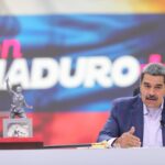 President Nicolás Maduro speaking during the Con Maduro+ program. Photo: Venezuela's Presidential press.
