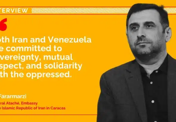 Dr. Ali Faramarzi. Photo: Venezuelanalysis.