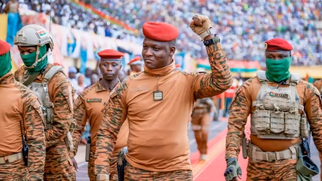 Captain Ibrahim Traoré, president of Burkina Faso. Photo: Ibrahim Traoré/X.