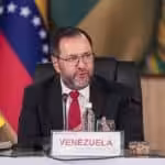 Venezuelan Minister of Foreign Affairs Yván Gil. Photo: Venezuelan Ministry of Foreign Affairs/File photo.