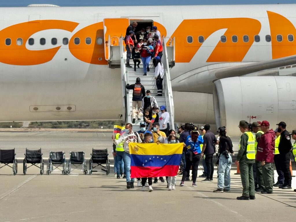 Images from a recent Vuelta a la Patria arrival. Photo: Ministry of Transportation of Venezuela.