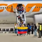 Images from a recent Vuelta a la Patria arrival. Photo: Ministry of Transportation of Venezuela.