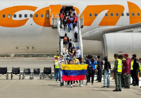 Images from a recent Vuelta a la Patria arrival. Photo: Ministry of Transportation of Venezuela.