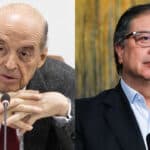 Álvaro Leyva (left) and President Gustavo Petro (right). Photo: Semana.