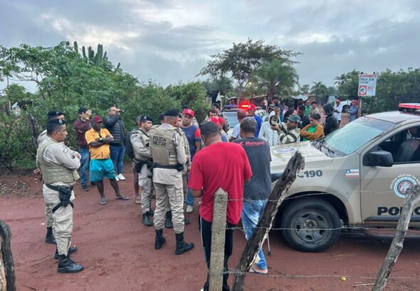 Police operation evicting MST families in Bahia, Brazil. Photo: MST.