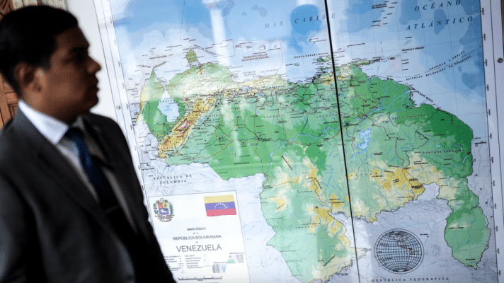 A map of Venezuela. Photo: Misión Verdad.