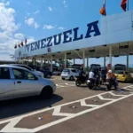 Venezuelan border checkpoint on the Tienditas Bridge connecting the state of Táchira with the Colombian department of Norte de Santander. File photo.