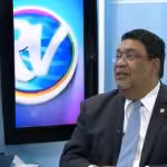 Foreign minister of Nicaragua, Valdrack Jaentschke, speaking on the Canal 4 program Revista En Vivo on April 11, 2025. Photo: Canal 4 Nicaragua.