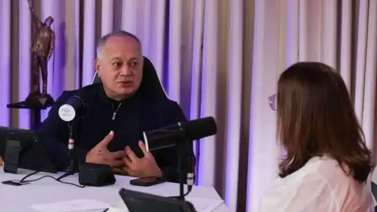 Venezuelan Interior Minister Diosdado Cabello. Photo: Con el Mazo Dando.