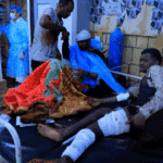 A US airstrike on Monday targeted a detention center for African migrants in Saada Governorate, northern Yemen, killing at least 68 people. Photo: via Saba News agency.