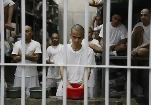 Venezuelans deported from the US Empire to the prisons of El Salvador. Photo: teleSUR.