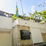 Entrance of the Argentinian embassy in Caracas. Photo: EFE/file photo.