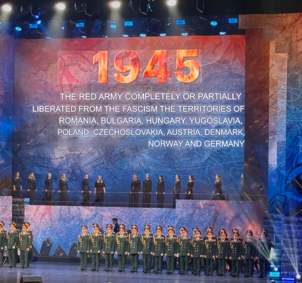 Victory Day concert. Photo: Substack.