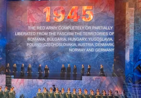 Victory Day concert. Photo: Substack.