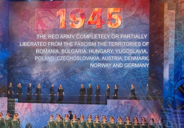 Victory Day concert. Photo: Substack.