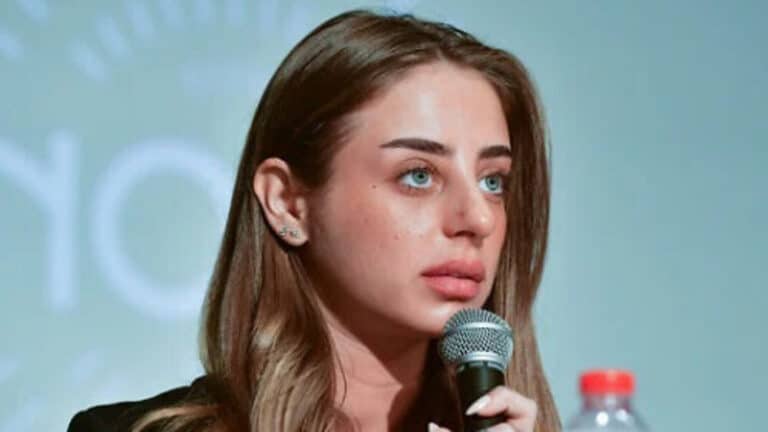 Former Israeli captive Mia Schem, who has alleged being raped by a famous Israeli trainer after release by the Palestinian resistance movement Hamas. Photo: PressTV/File photo.