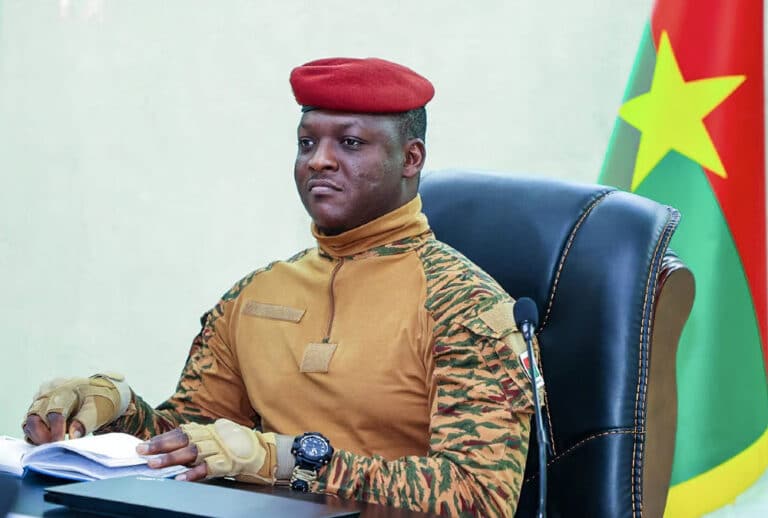 Ibahim Traoré, president of the transitional government of Burkina Faso. Photo: Government of Burkina Faso.