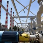 A thermal power plant in Syria, photographed in 2022. Photo: AFP.