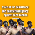 Image composition showing a group of fighters. Photo: Vox Ummah.