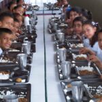 Elementary school children in Venezuela having lunch. Photo: YVKE Mundial/File photo.